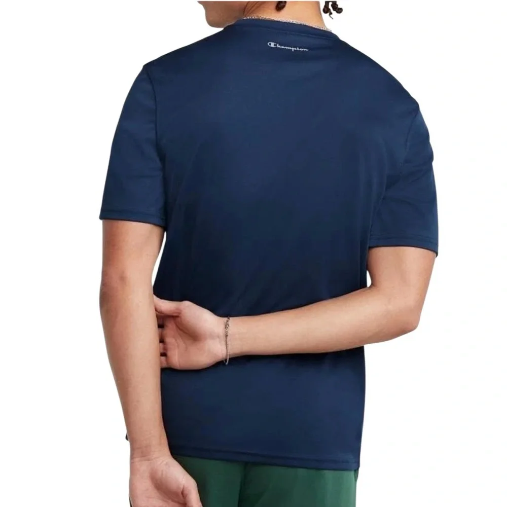 Champion Performance Men's Navy Athletic Moisture Wicking‎ T-Shirt XL